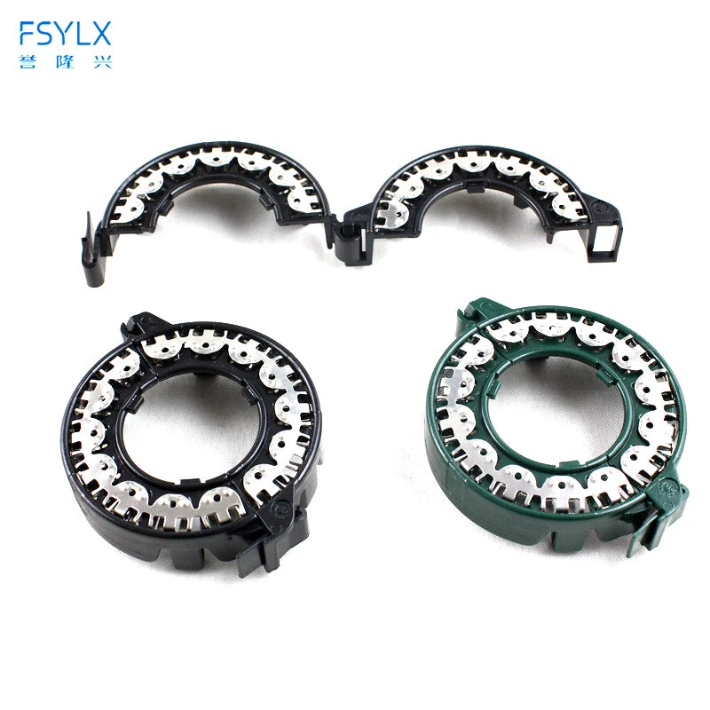 Fsylx 2 pçs d1s d1r d1c adaptador de xenon titular metal hella projetor suporte da lâmpada para xenon hid lâmpadas soquetes base d1 d3 d3s