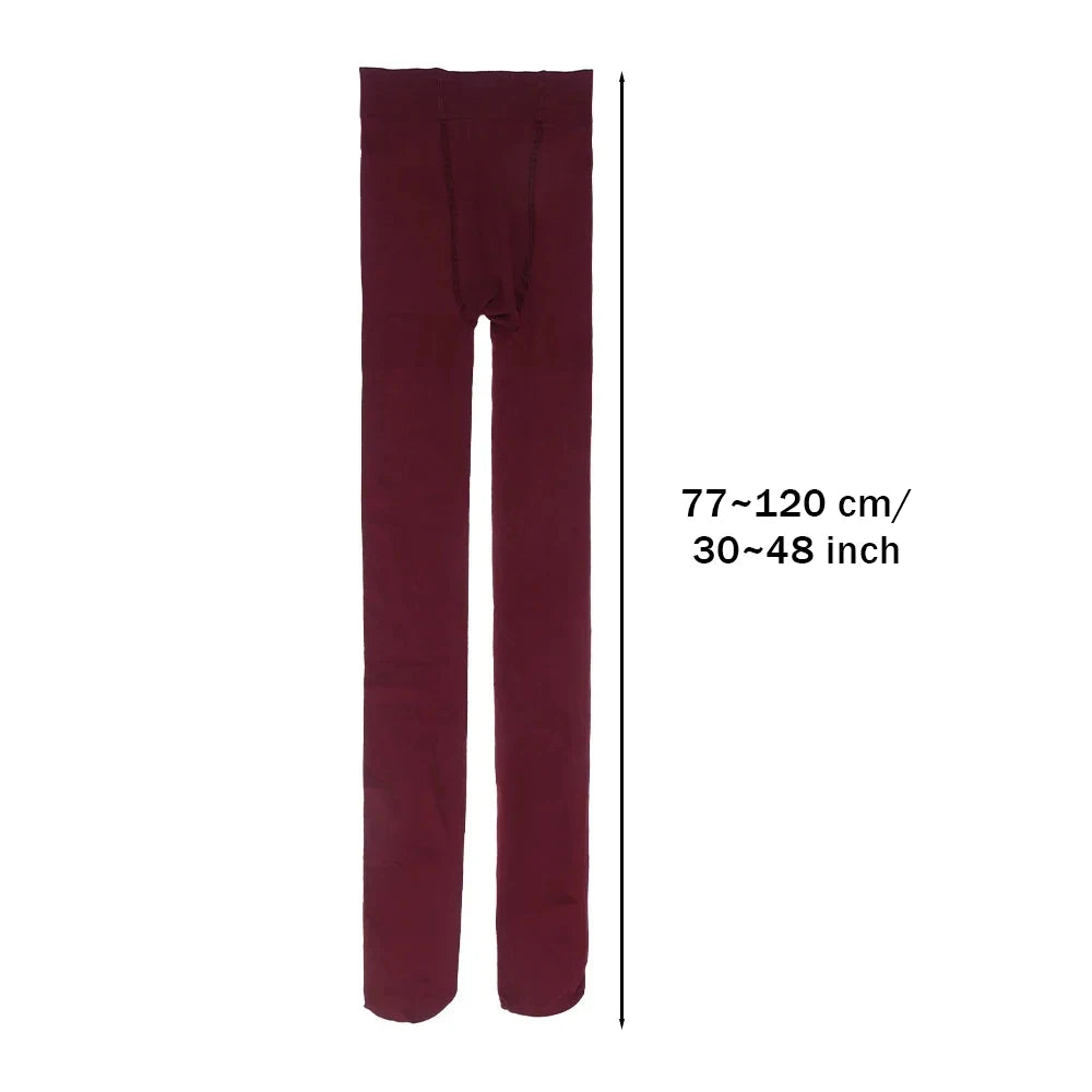 Talenza meias femininas finas meia-calça super elástica tamanho grande leggings vermelho feminino sexy collants primavera outono inverno