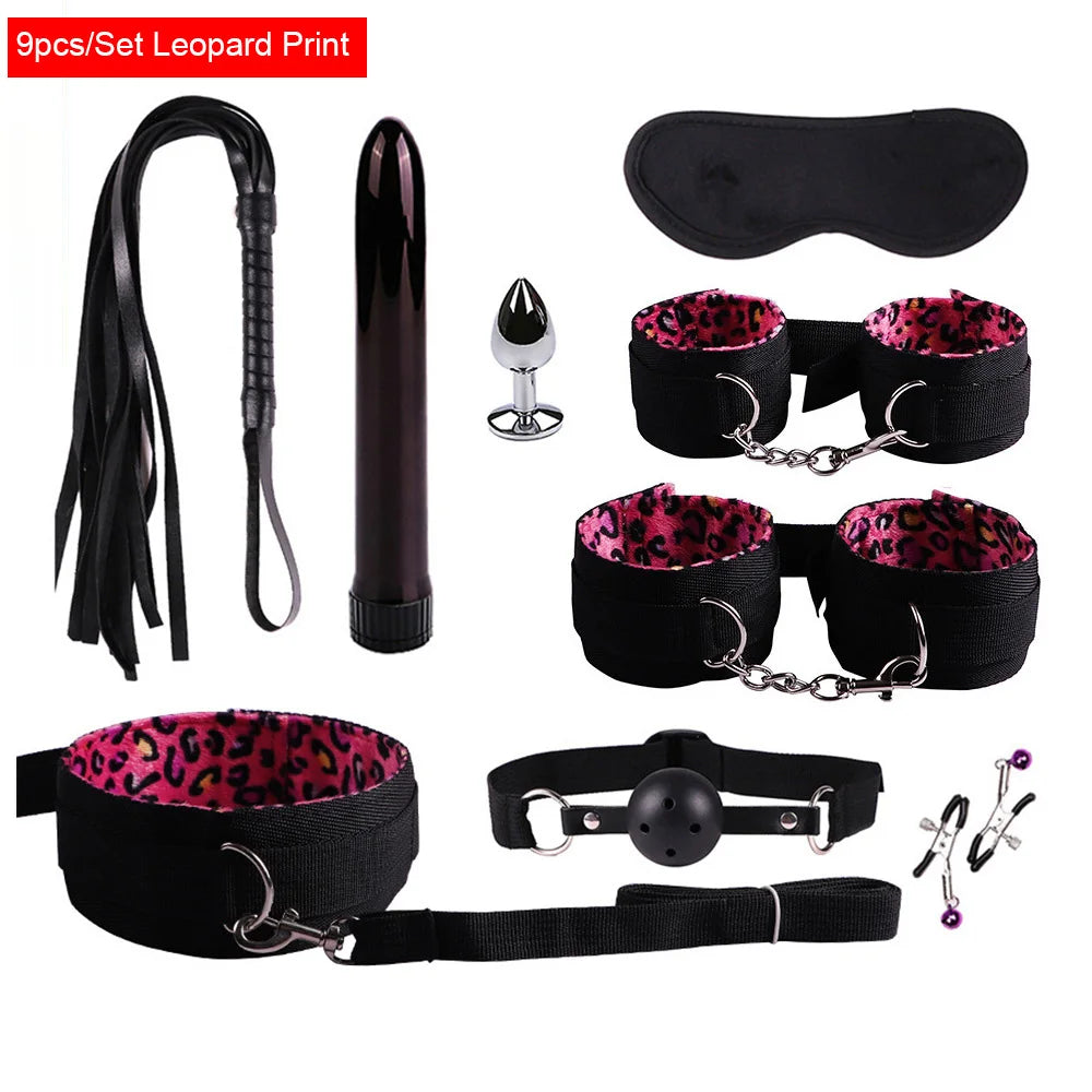 Brinquedos Sexuais para Mulheres, Kit BDSM para Casais, Acessórios Eróticos, Algemas para Sessões, Plug Anal, Jogos Sexuais, Brinquedos Sexy para Adultos, Loja Sexy