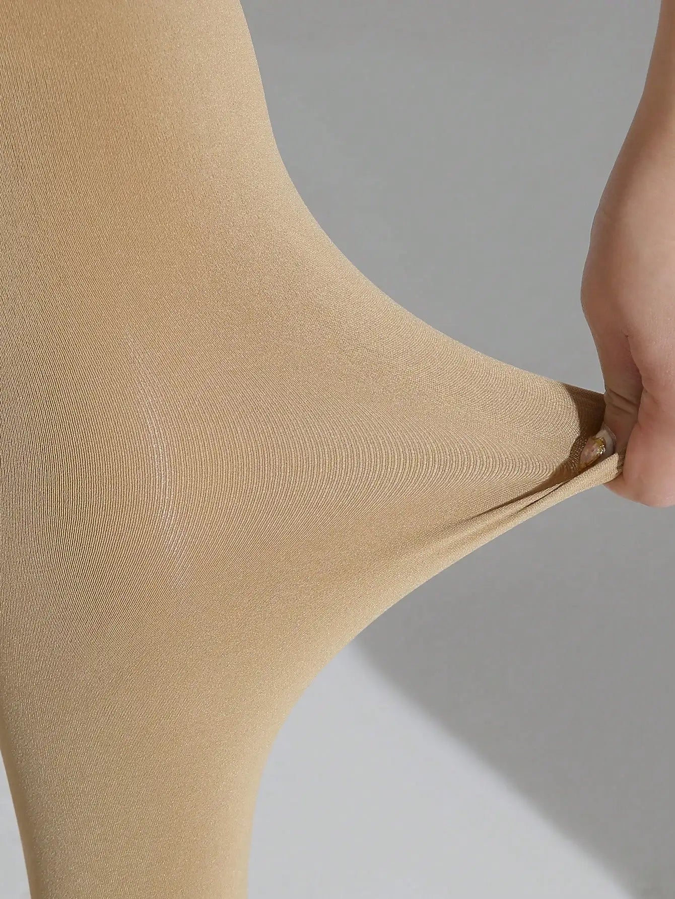 Um design elegante para mulheres primavera outono térmica meia-calça de tom de pele de grandes dimensões LeggingsSocks