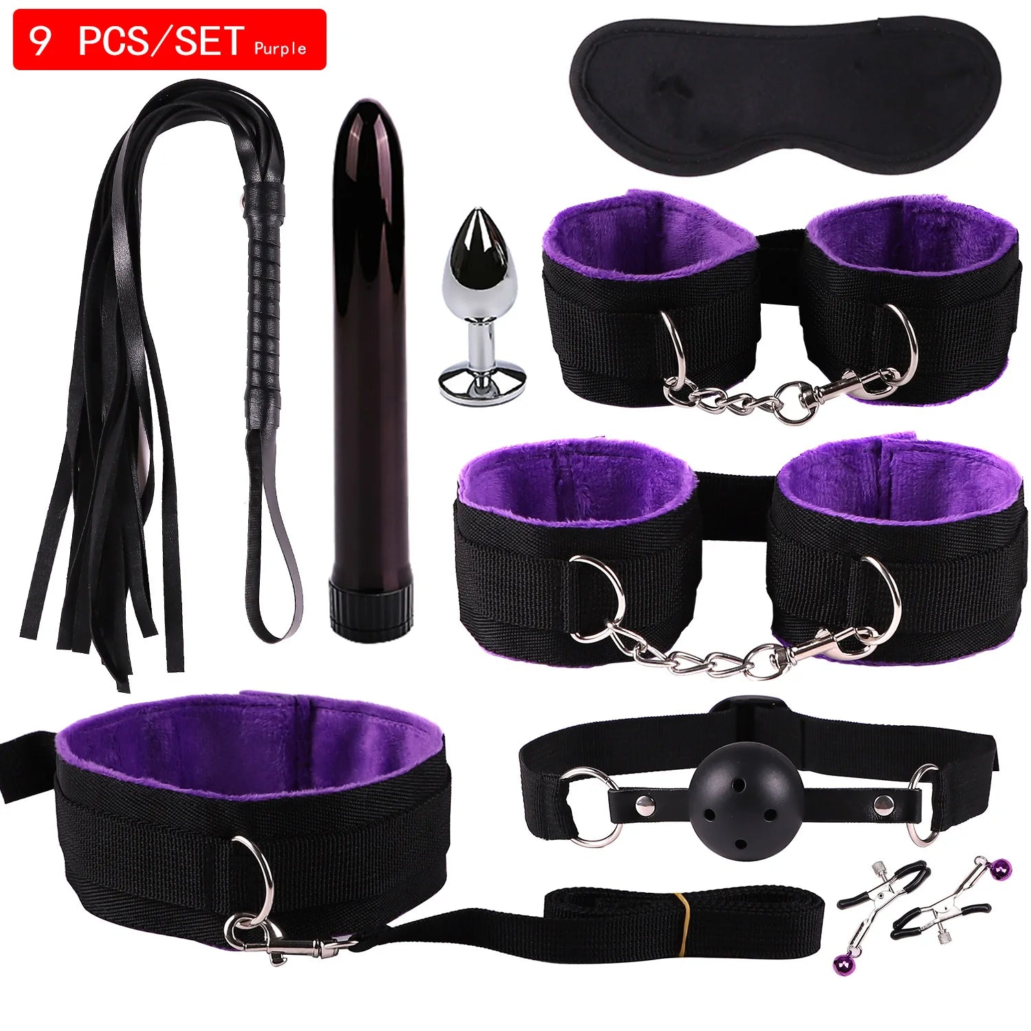 Brinquedos Sexuais para Mulheres, Kit BDSM para Casais, Acessórios Eróticos, Algemas para Sessões, Plug Anal, Jogos Sexuais, Brinquedos Sexy para Adultos, Loja Sexy