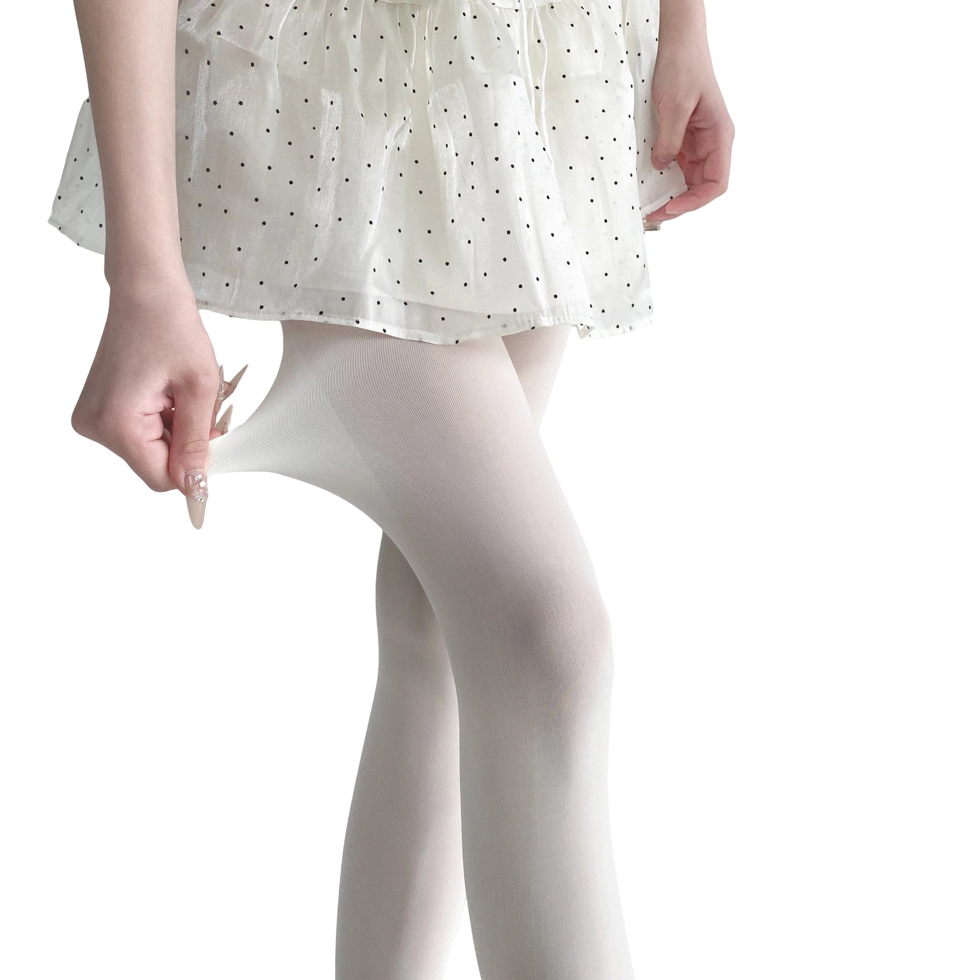 Nova Coleção Primavera 2025: Meias-Calças Femininas de Veludo Opaco 80D, Coloridas e Elásticas, Cores Vibrantes (Dopamine Colors)