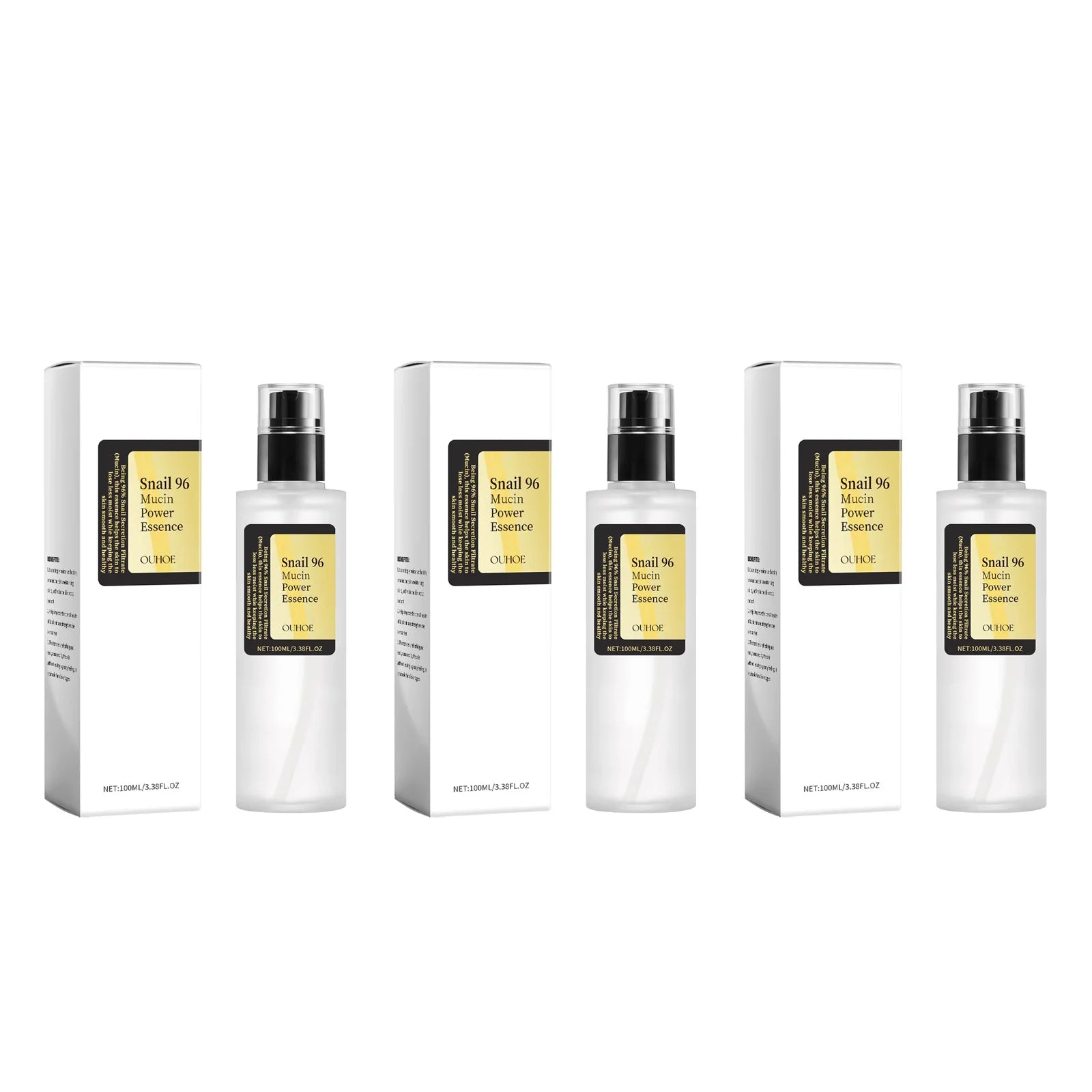 Caracol 96 mucina power essência desbotamento linhas finas hidratante levantamento endurecimento suavização nutrin brilho cuidados com a pele