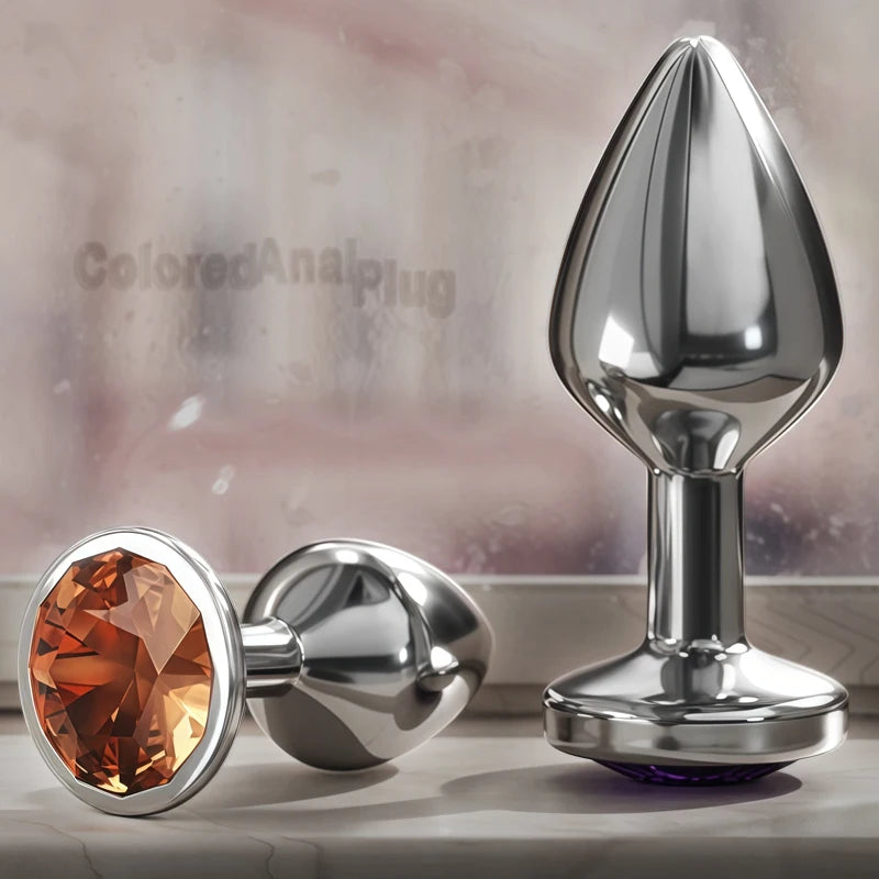 Mini plug anal de metal, dilatador, masturbador, suprimentos para adultos, massageador de próstata, dildo para mulheres, acessórios exóticos.