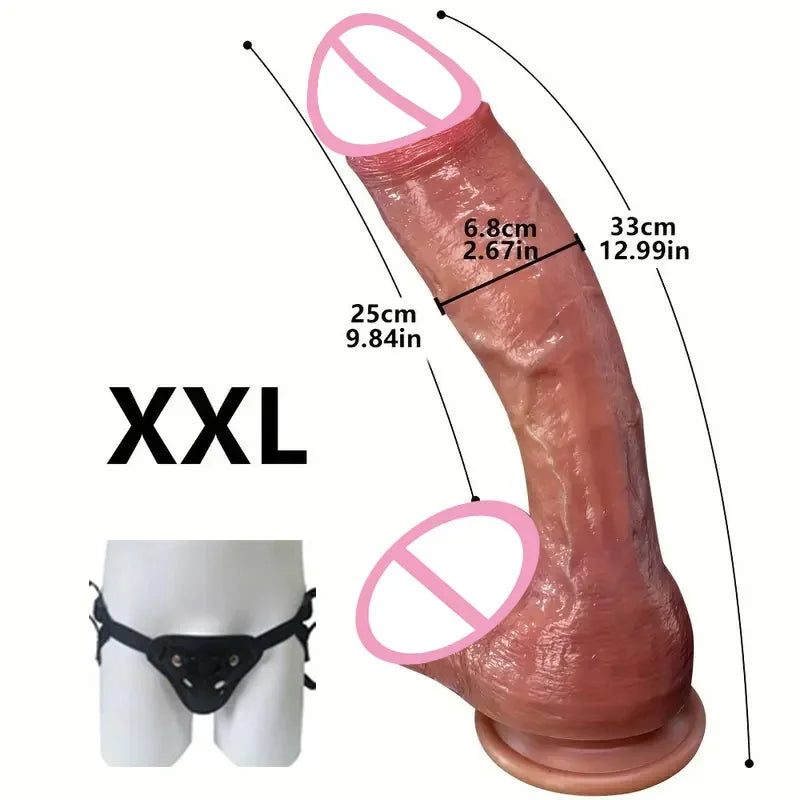 dildo realista de grandes dimensões, pênis enorme, penetração, brinquedos sexuais anais para mulheres, masturbação, pau macio, brinquedo sexual feminino adulto sexy sexmachine masturbation cup sexy shoppings sexy shopp