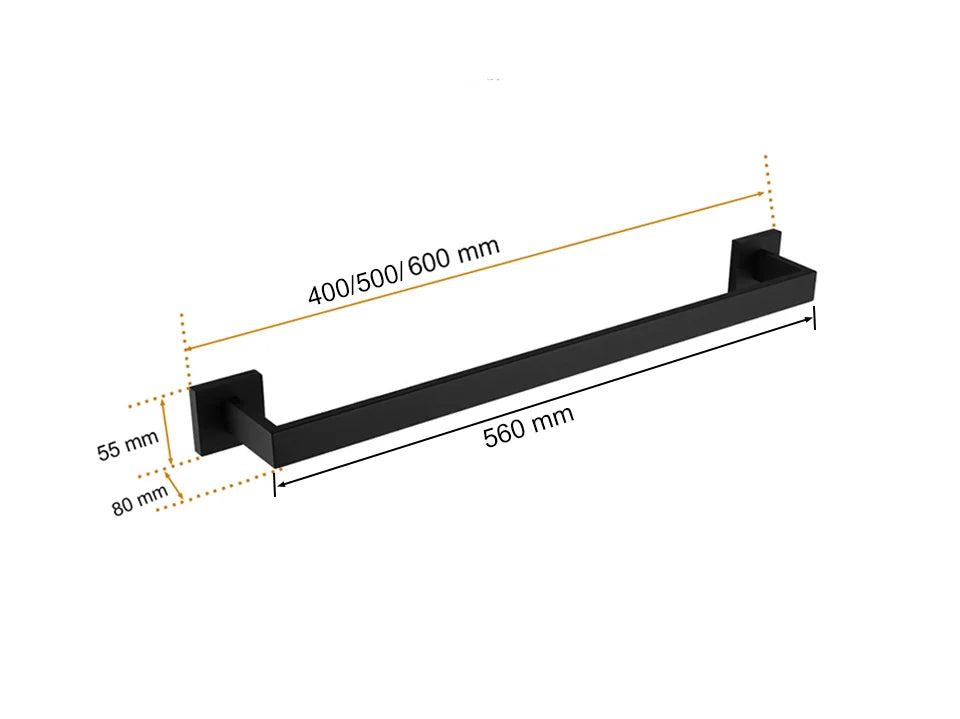 Preto fosco hardware do banheiro 304 aço inoxidável toalheiro suporte de papel higiênico suporte de sabão líquido barra de toalha acessórios de banheiro