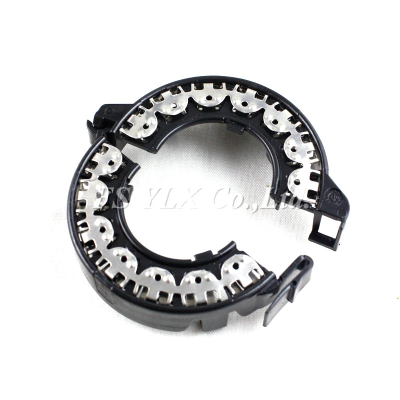 Fsylx 2 pçs d1s d1r d1c adaptador de xenon titular metal hella projetor suporte da lâmpada para xenon hid lâmpadas soquetes base d1 d3 d3s