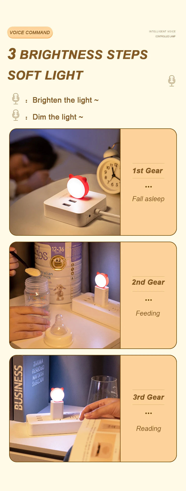 Ue eua plug led night light cogumelo tomada de parede luzes lâmpada para o quarto decoração de casa lâmpada sensor controlado por luz