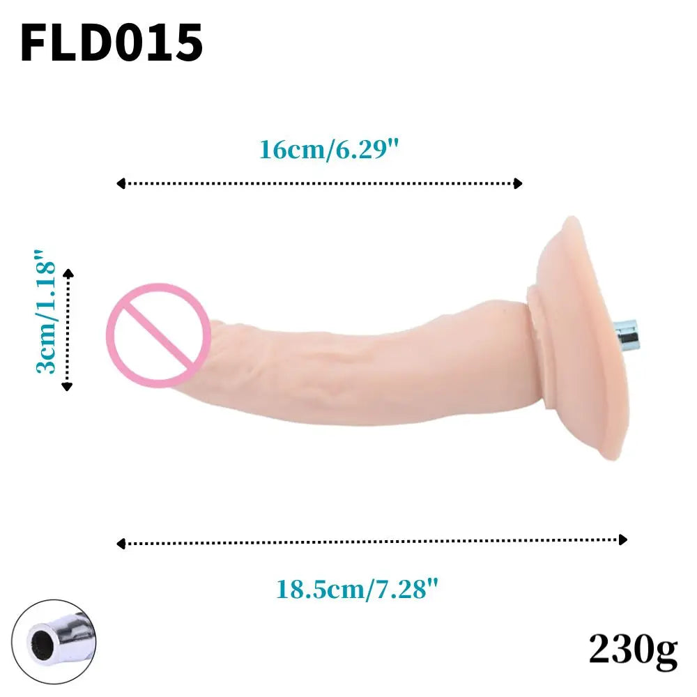 ROUGH BEAST Acessórios para Máquinas Sexuais: Dildos Grandes Pretos de Cor de Pele para Máquinas Vac-u-lock, compatíveis com máquinas de lojas.