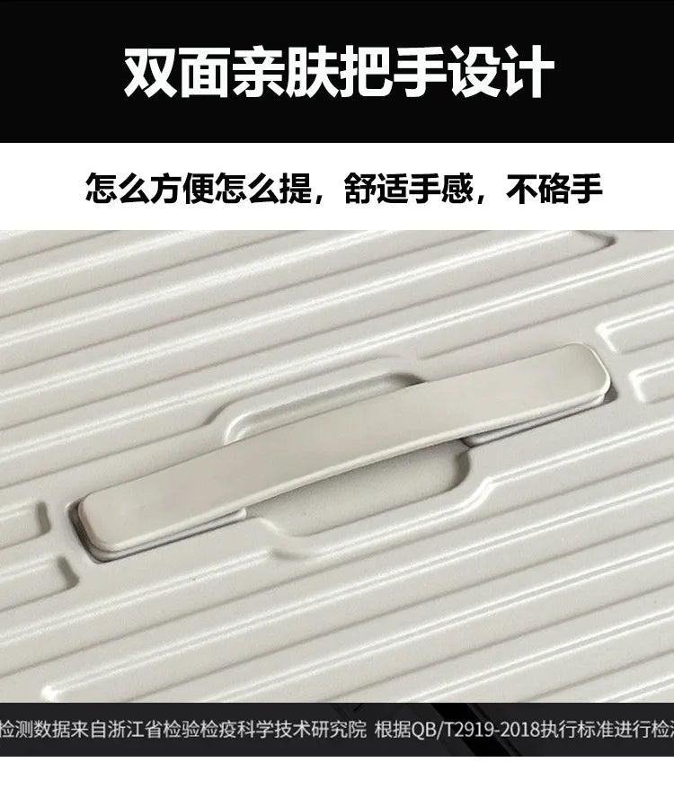 Mala de viagem com abertura lateral para bagagem de mão Mala de viagem com rodas super grandes Mala de mão de 20 polegadas Ij¢عات