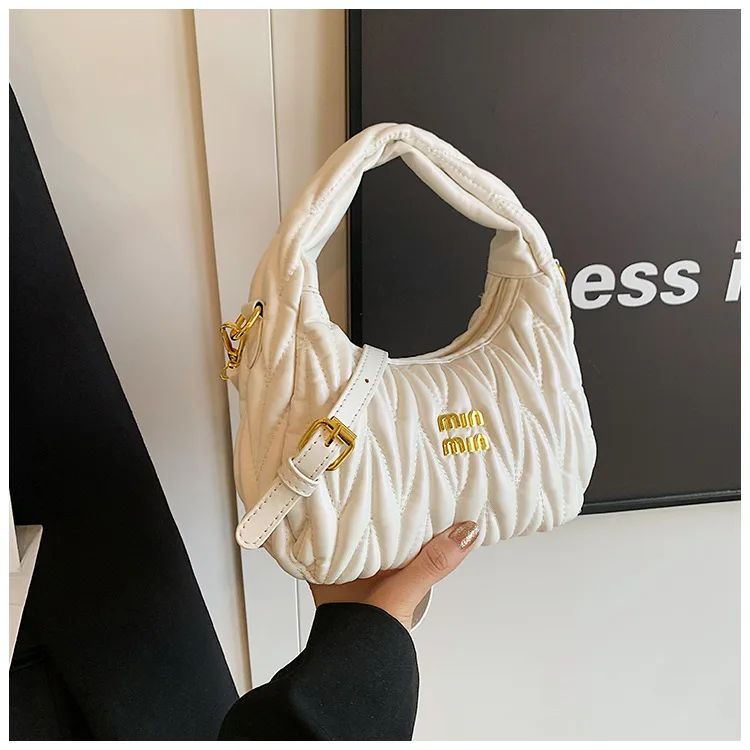 Bolsa feminina transversal couro PU