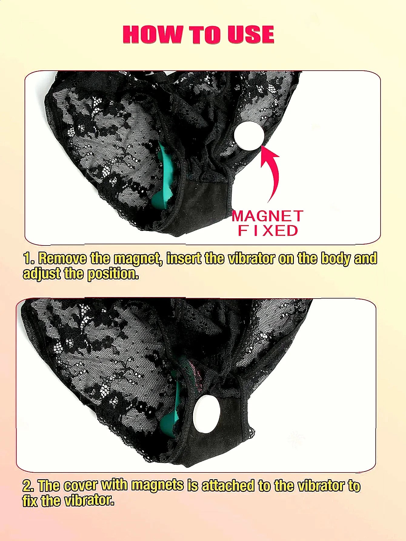 Vibrador Mini Vestível para Mulheres, Estimulador de Clitóris e Ponto G, Sutiã Sexy para Adultos