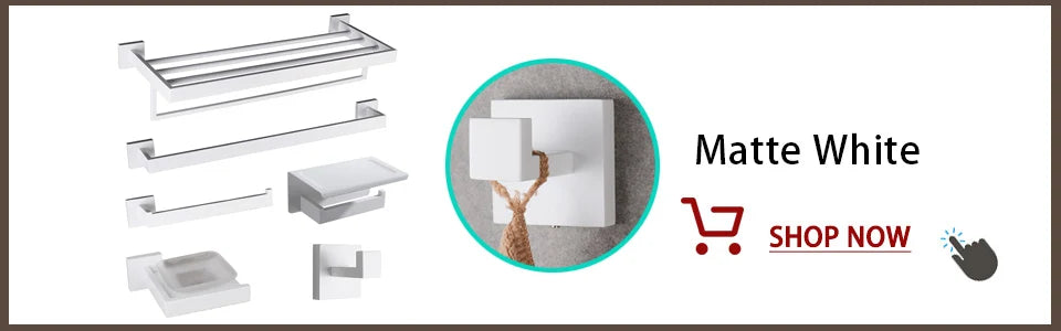 Acessórios de Banheiro em Aço Inoxidável Cromado Polido: Suporte para Toalha, Suporte para Papel Higiênico, Barra para Toalha e Gancho