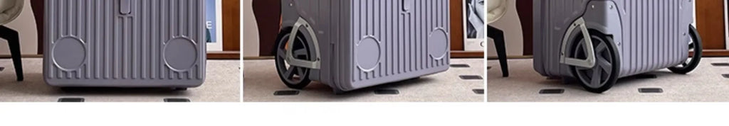 Mala de viagem com abertura lateral para bagagem de mão Mala de viagem com rodas super grandes Mala de mão de 20 polegadas Ij¢عات