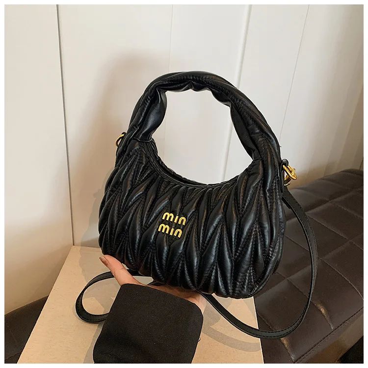 Bolsa feminina transversal couro PU