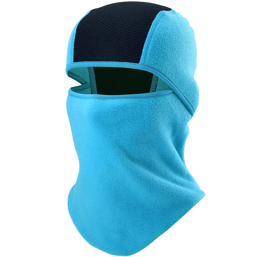 Inverno velo mais quente balaclava boné tempo frio térmico tático capacete forro à prova de vento máscara facial completa capa gorros de esqui dos homens