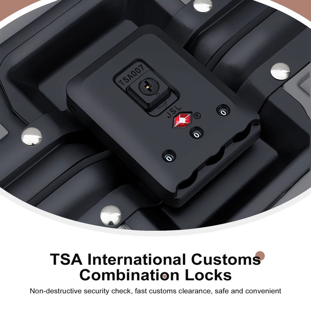 Aiweiny todo em alumínio liga de magnésio trole caso roda universal tsa masculino leve bagagem embarque