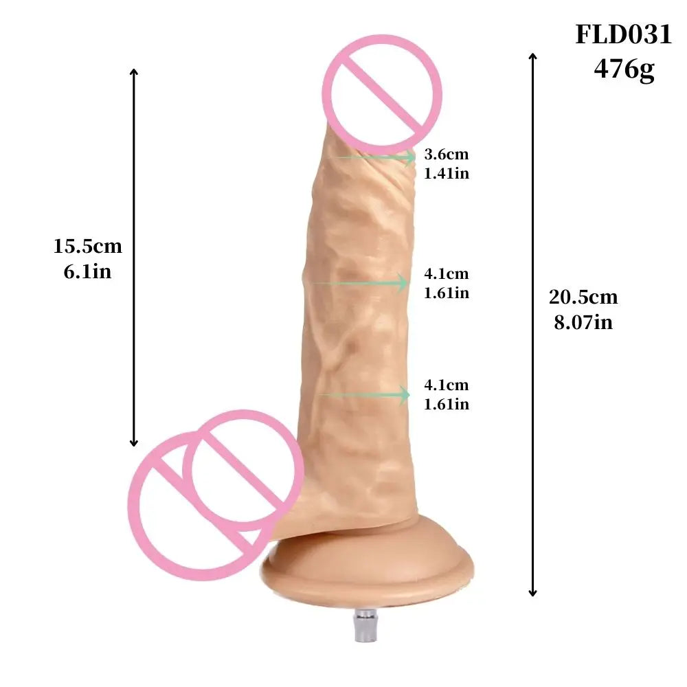 ROUGH BEAST Acessórios para Máquinas Sexuais: Dildos Grandes Pretos de Cor de Pele para Máquinas Vac-u-lock, compatíveis com máquinas de lojas.