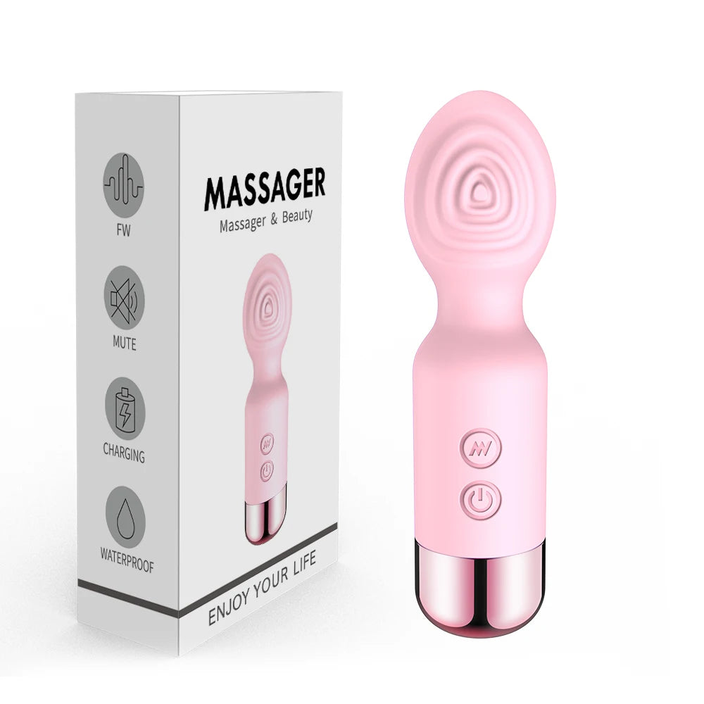 Mini vibrador av vibrador brinquedos sexuais para adultos mulheres vagina clitóris estimulador varinha mágica g ponto anal massageador masturbador feminino