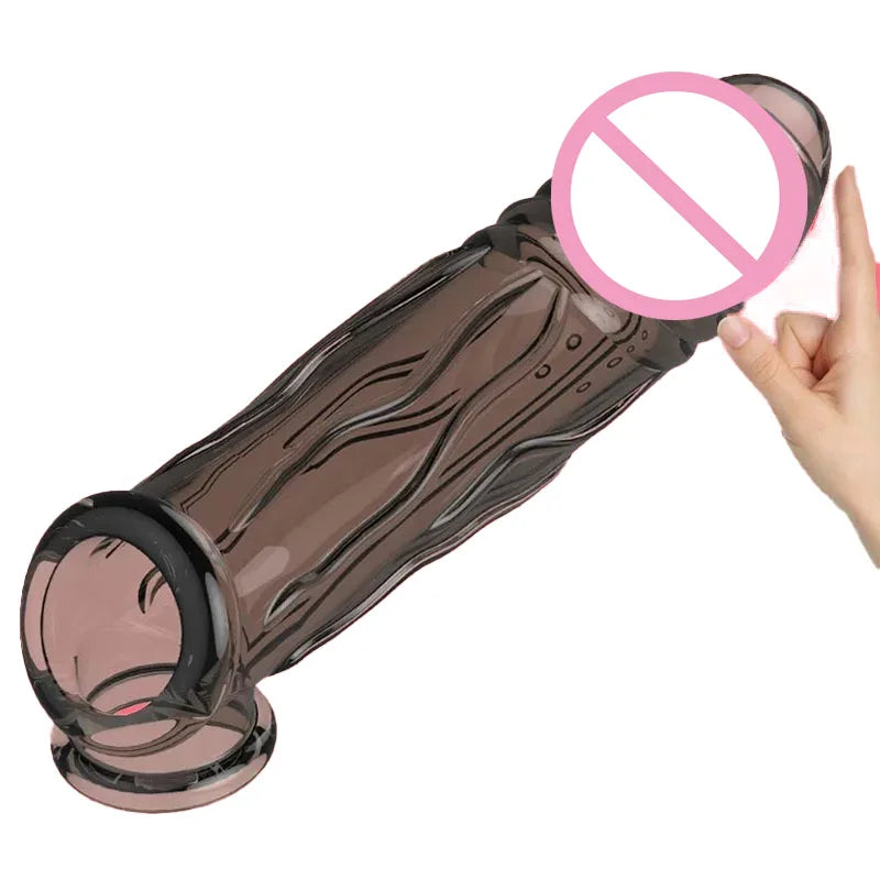 Anel peniano reutilizável, preservativo para retardar a ejaculação, brinquedos sexuais para homens, sem vibrador, mulheres, bdsm, clitóris anal, massageador, sex shop