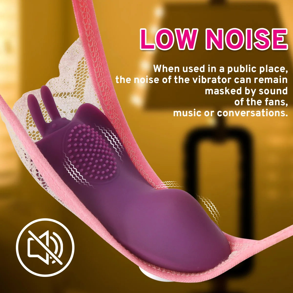 Vibrador Borboleta para Mulheres Adultas, Brinquedo Sexual com Controle Remoto, Estimulador Clitoriano Mini Vestível, Vibrador Sexy para Loja de Sex Shop