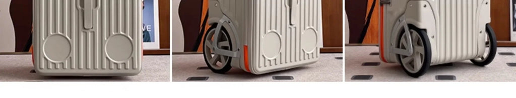 Mala de viagem com abertura lateral para bagagem de mão Mala de viagem com rodas super grandes Mala de mão de 20 polegadas Ij¢عات