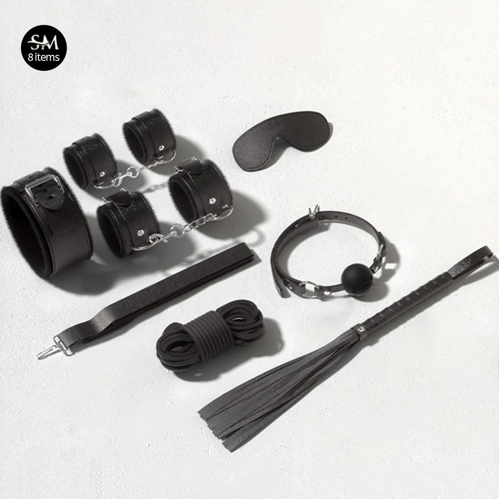 Brinquedos sexuais para mulheres bdsm casais sexuais kit adulto brinquedos sexy sexyshop acessórios eróticos algemas para sessão anal plug sexo jogo