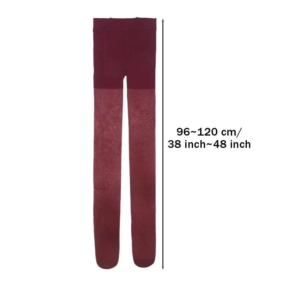 Talenza meias femininas finas meia-calça super elástica tamanho grande leggings vermelho feminino sexy collants primavera outono inverno