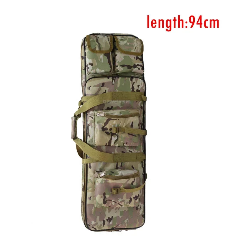 Bolsa tática para arma de caça, 81cm, 94cm, 114cm, paintball, tiro, rifle, airsoft, bolsa de ombro para acessórios de caça