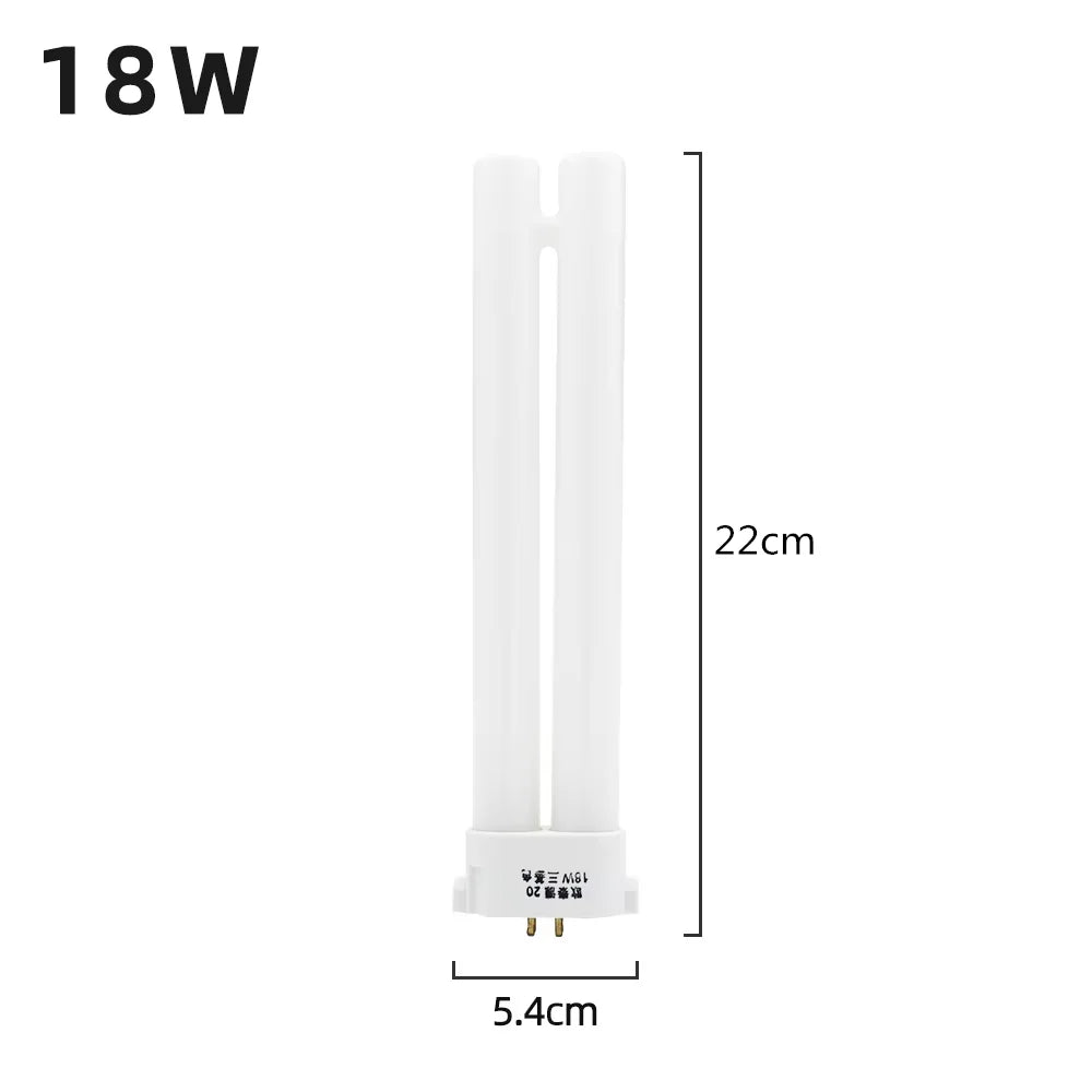 Fluorescent Desk Lamps Eye Protection Tubes, Trichromatic Tube, Party Lights, Four-Pin, Square Lights, 13W, 18W, 27W, 220V