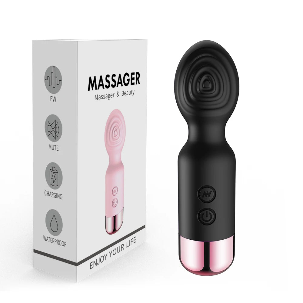 Mini vibrador av vibrador brinquedos sexuais para adultos mulheres vagina clitóris estimulador varinha mágica g ponto anal massageador masturbador feminino