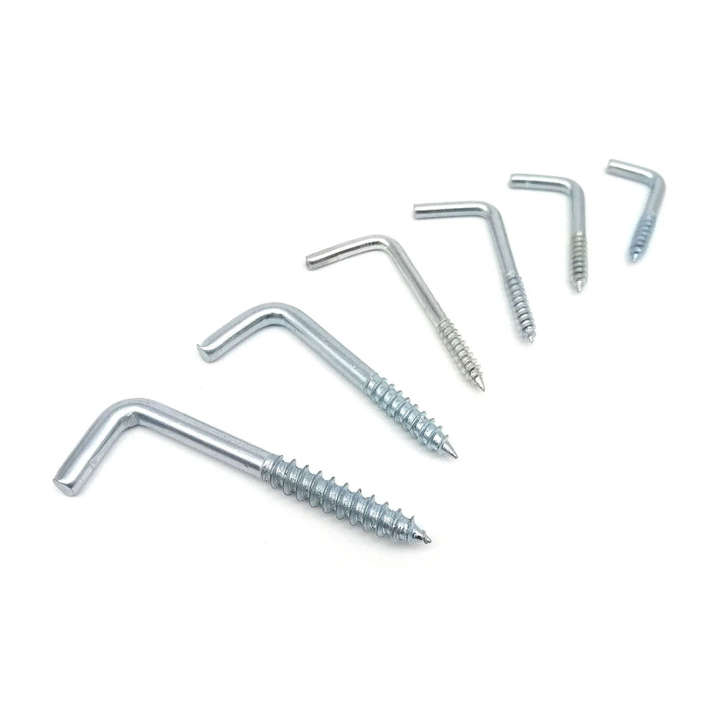 25 pçs imagem moldura de foto lâmpada luz gabinete ferramenta planta cortina fio eyebolt eyescrew olho parafuso em espiral cabide l copo gancho