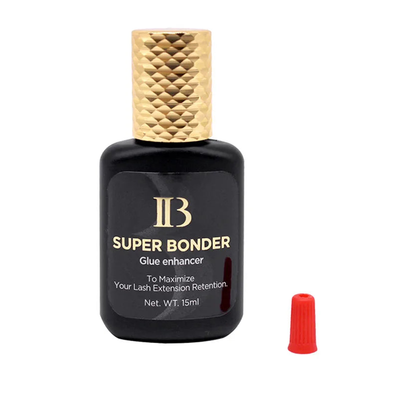 1 garrafa ibeauty super bonder banana primer extensão de cílios falsos secagem rápida longa duração coreia impulsionador forte adesivo suprimentos