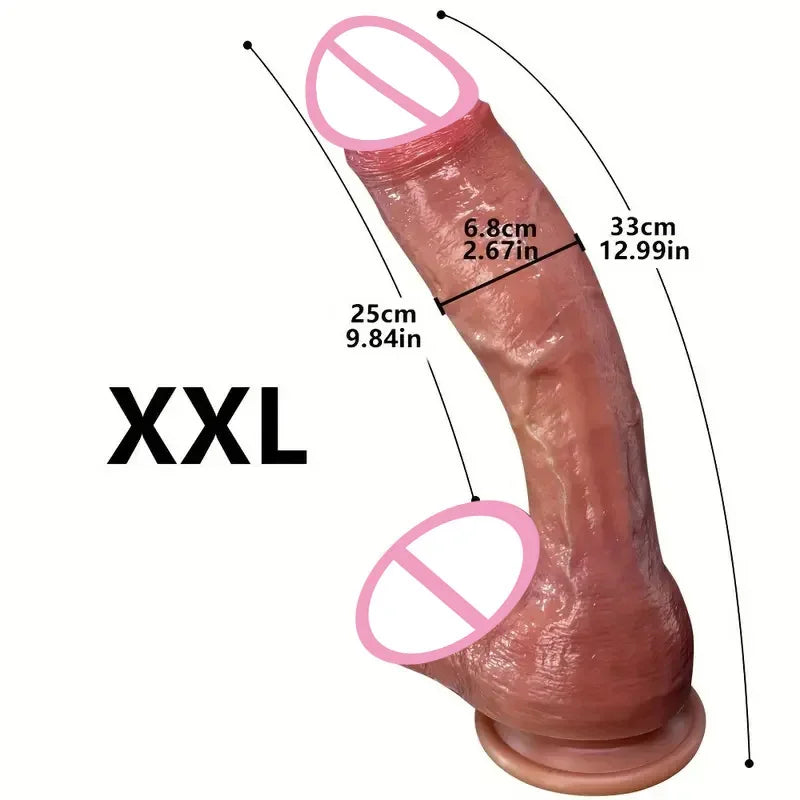 dildo realista de grandes dimensões, pênis enorme, penetração, brinquedos sexuais anais para mulheres, masturbação, pau macio, brinquedo sexual feminino adulto sexy sexmachine masturbation cup sexy shoppings sexy shopp
