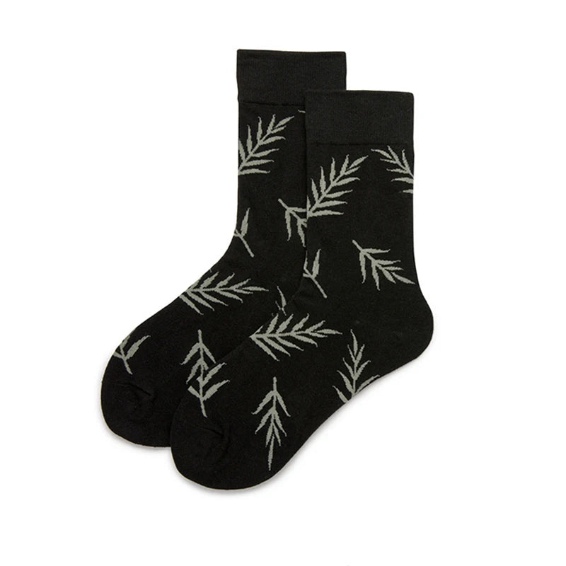 1 par novos homens mulheres meias de algodão casuais meias coloridas tripulação rua skate meias feliz engraçado harajuku sox meias