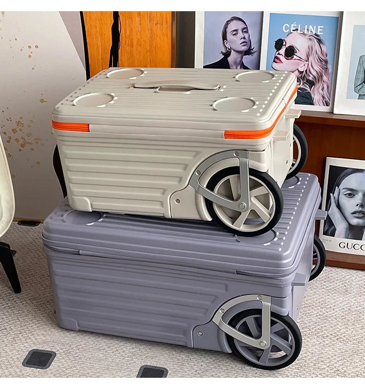 Mala de viagem com abertura lateral para bagagem de mão Mala de viagem com rodas super grandes Mala de mão de 20 polegadas Ij¢عات