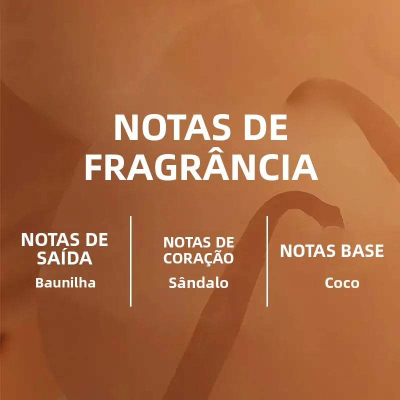 Envio Local do Brasil: Perfume KOEC Névoa de Fragrância Baunilha Coco Refrescante e Hidratante com Notas Triplas de Plantas Tropicais