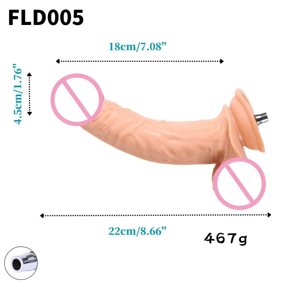 ROUGH BEAST Acessórios para Máquinas Sexuais: Dildos Grandes Pretos de Cor de Pele para Máquinas Vac-u-lock, compatíveis com máquinas de lojas.