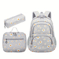 Crianças à prova dwaterproof água sacos de escola conjunto para meninas crianças mochila 3 pçs mochila ortopédica escola primária saco de livro