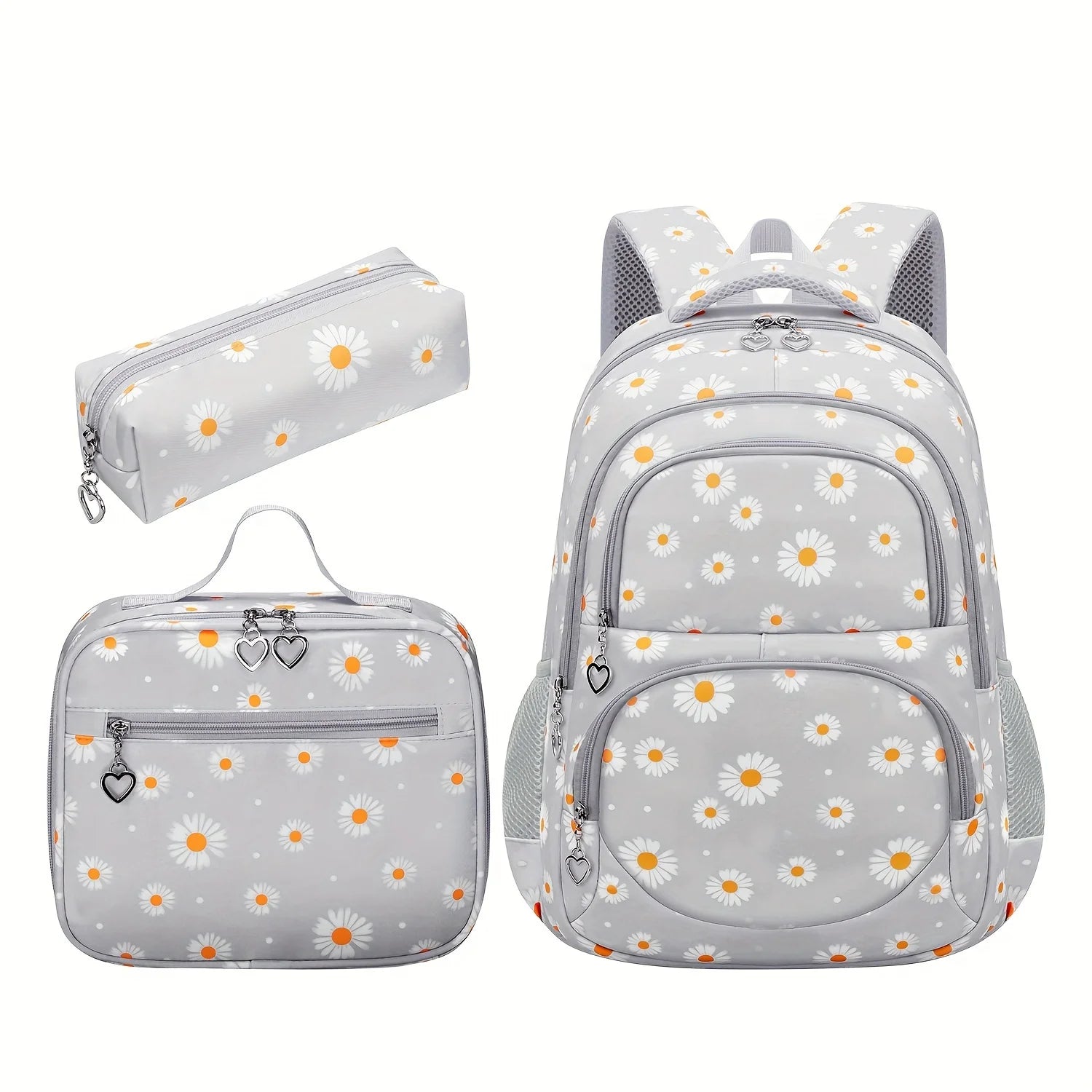 Crianças à prova dwaterproof água sacos de escola conjunto para meninas crianças mochila 3 pçs mochila ortopédica escola primária saco de livro