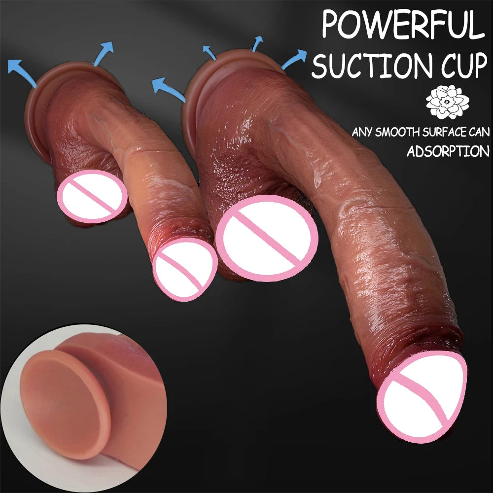 dildo realista de grandes dimensões, pênis enorme, penetração, brinquedos sexuais anais para mulheres, masturbação, pau macio, brinquedo sexual feminino adulto sexy sexmachine masturbation cup sexy shoppings sexy shopp