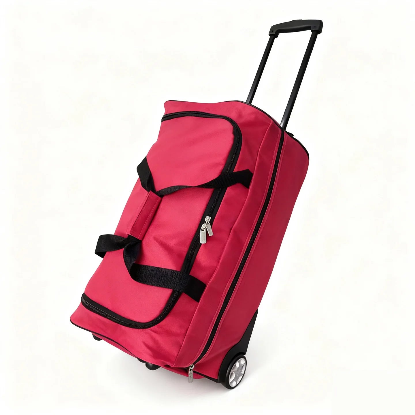 Nova Bolsa de Viagem em Tecido Oxford 2025 com Rodas, Leve e Portátil, para Homens e Mulheres, Estilo Esportivo, Dobrável