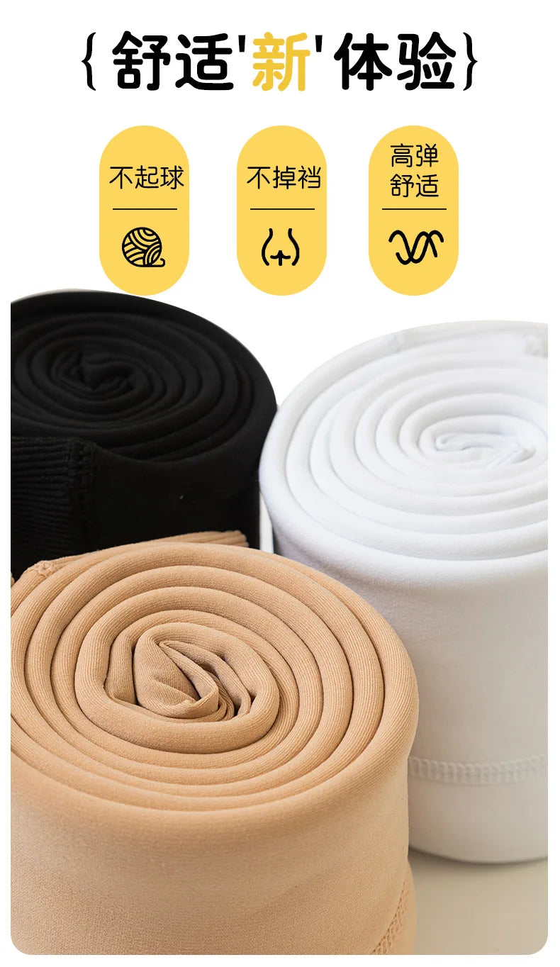 Alta qualidade inverno pele meninas leggings grosso veludo crianças calças quentes cintura elástica algodão crianças meninas pantalone