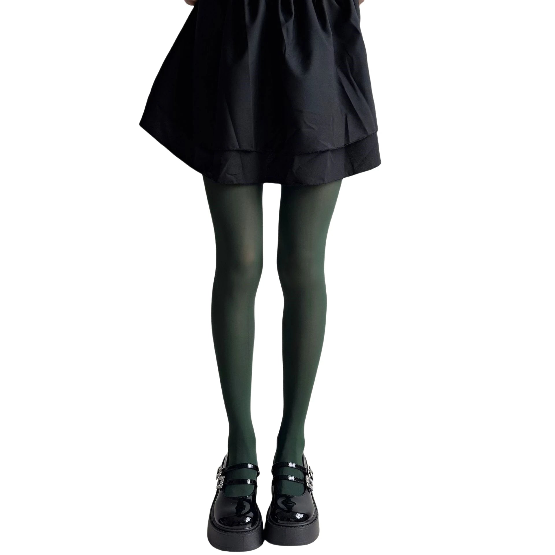 Nova Coleção Primavera 2025: Meias-Calças Femininas de Veludo Opaco 80D, Coloridas e Elásticas, Cores Vibrantes (Dopamine Colors)