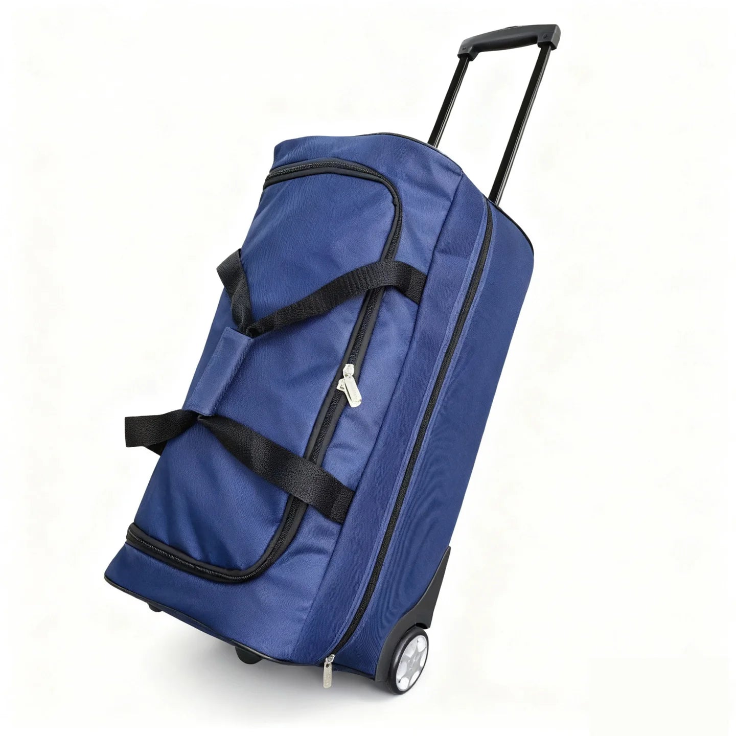 Nova Bolsa de Viagem em Tecido Oxford 2025 com Rodas, Leve e Portátil, para Homens e Mulheres, Estilo Esportivo, Dobrável