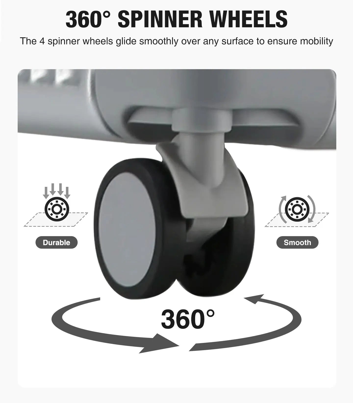 Mala de Alumínio Leve AIWEINY, Com Estrutura de PC, 360 °   Rodas Silenciosas, Cadeado TSA, Bagagem de Mão e de Transporte de 20/24/27 Polegadas