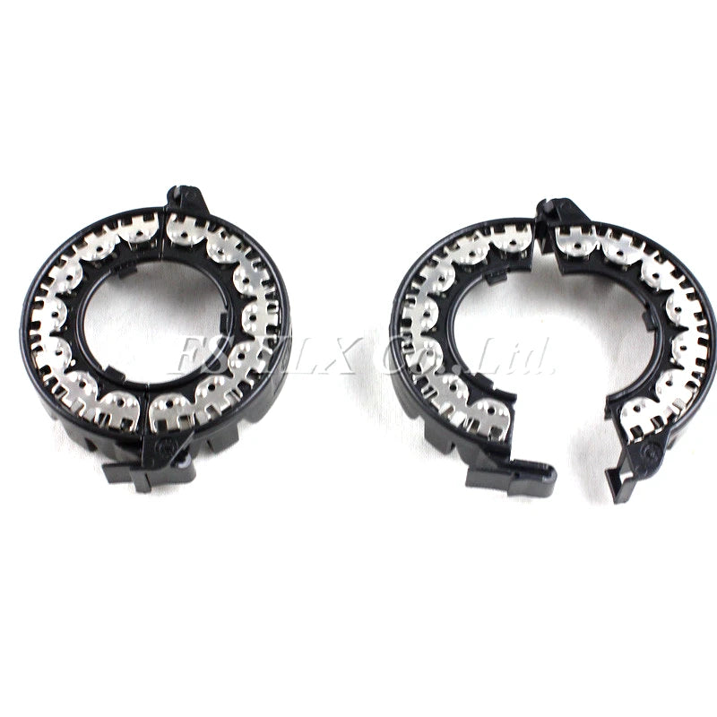 Fsylx 2 pçs d1s d1r d1c adaptador de xenon titular metal hella projetor suporte da lâmpada para xenon hid lâmpadas soquetes base d1 d3 d3s