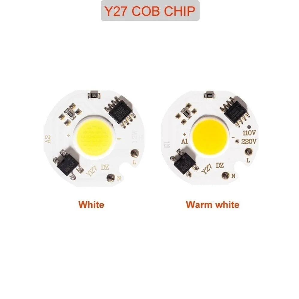 1/peças chip cob 10w 20w 30w 50w 220v led smart ic sem necessidade de driver 3w 5w 7w 9w lâmpada led para holofote de luz de inundação iluminação diy