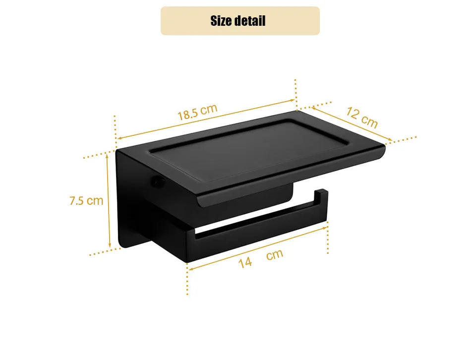 Preto fosco hardware do banheiro 304 aço inoxidável toalheiro suporte de papel higiênico suporte de sabão líquido barra de toalha acessórios de banheiro