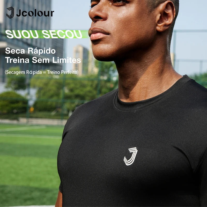 Camiseta esportiva masculina，Camisa de corrida de secagem rápida，Camisa de futebol respirável，Roupas de esportes，Camiseta